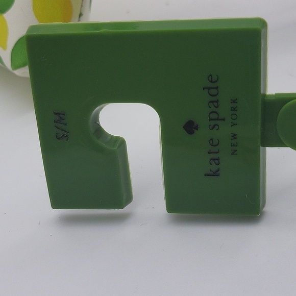 1744- Kate Spade Leather Lemon Print Fanny Pack Women's Belt Size S/M NWT - Picture 4 of 12